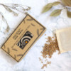 Coussin pour les yeux en coton naturel lavande et juco dans un coffret cadeau - Illusion