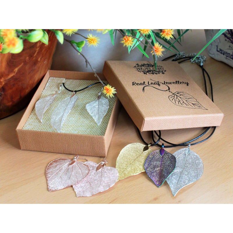 Collier - Sapin de fête - Or
