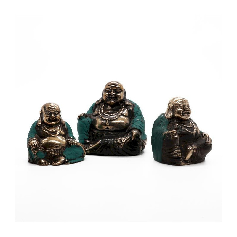 Lot de 3 - Happy Buddha's (tailles assorties)