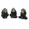 Lot de 3 - See No Evil etc - Singes