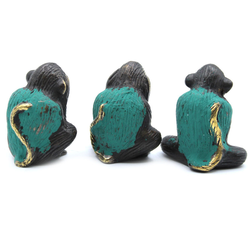 Lot de 3 - See No Evil etc - Singes