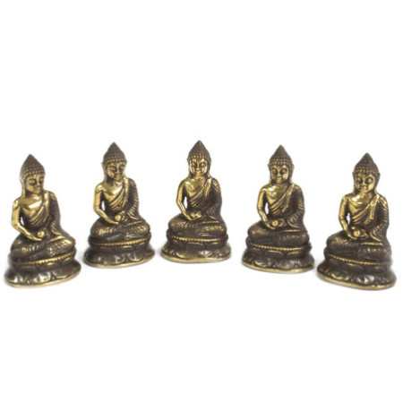 Mini Bouddha assis en méditation