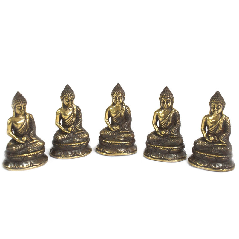 Mini Bouddha assis en méditation