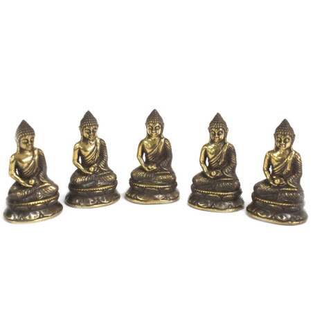 Mini Bouddha assis en méditation