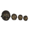 Fengshui - Bouddha à quatre visages - 4,5 cm