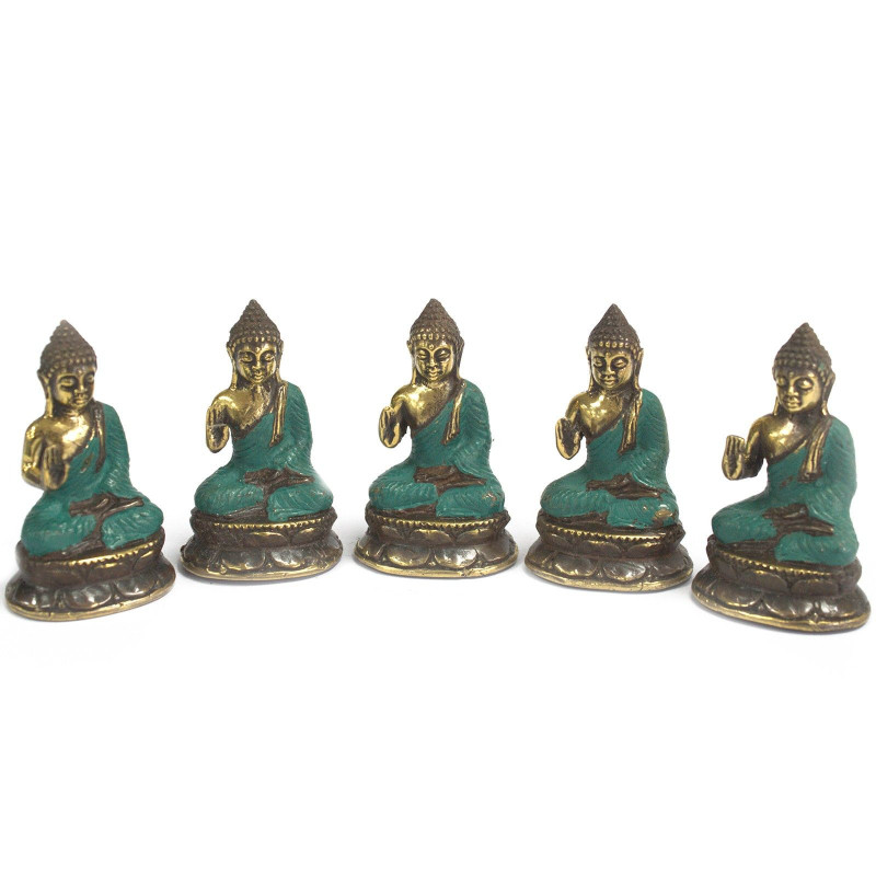 Mini Bouddha assis main levée
