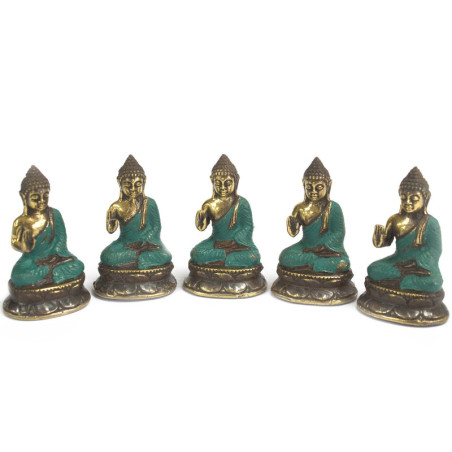 Mini Bouddha assis main levée