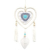 Dream Chacher - Cœur bleu moyen dans un cœur