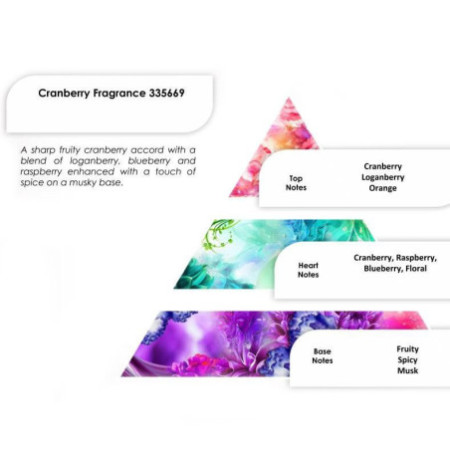 Parfum canneberge 250g