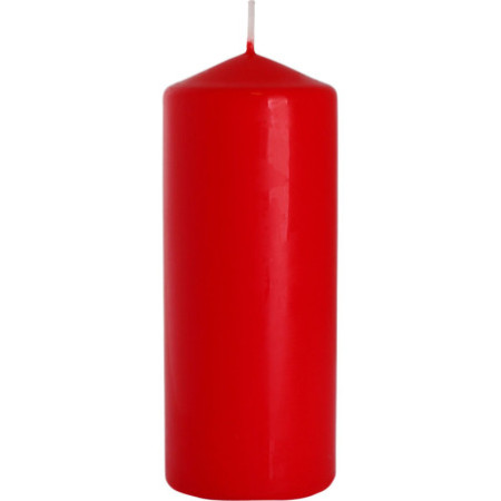 Bougie pilier simple 60 x 150 mm - Rouge