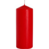 Bougie pilier simple 60 x 150 mm - Rouge
