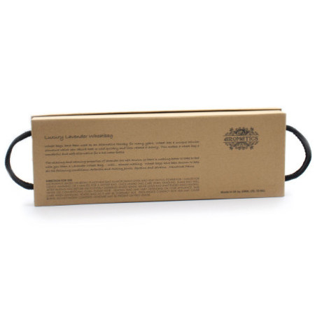 Sachet de blé lavande de luxe dans un coffret cadeau - Nuages ??arc-en-ciel