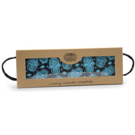 Sac de blé lavande de luxe dans un coffret cadeau - Hamsa