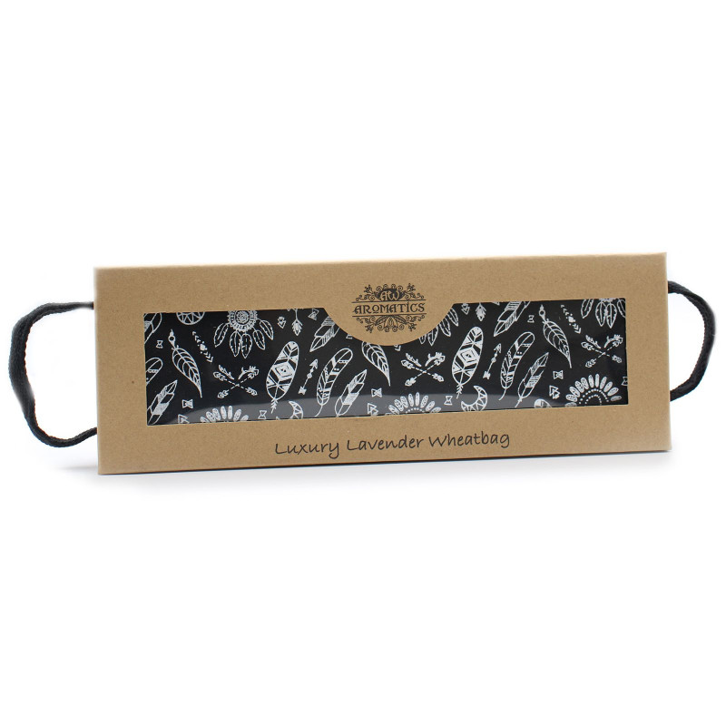 Sachet de blé lavande de luxe dans un coffret cadeau - Attrape-rêves