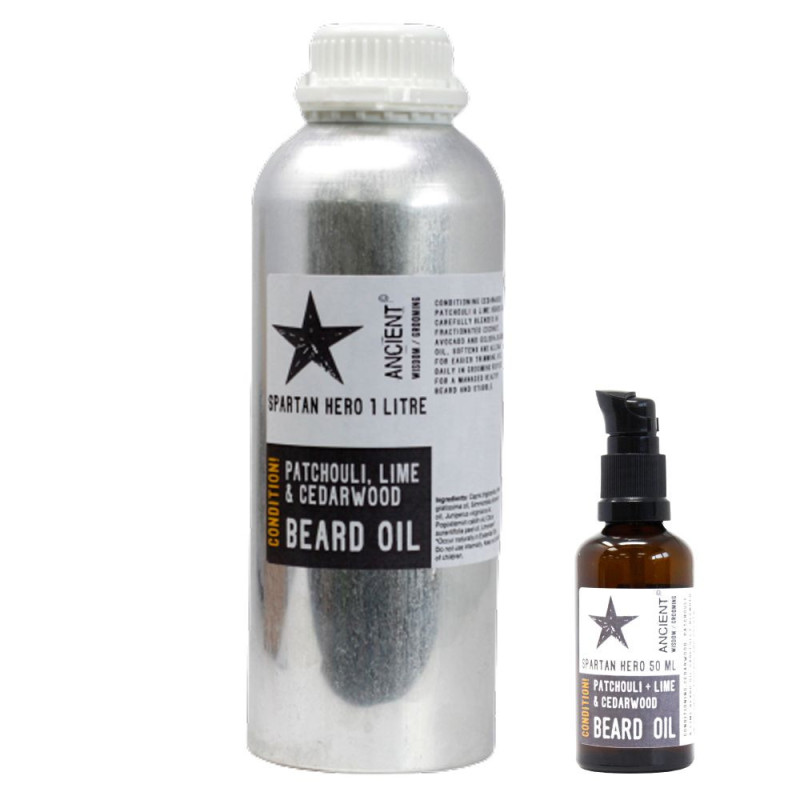 Huile à barbe 1 litre - Spartan Hero - Condition !
