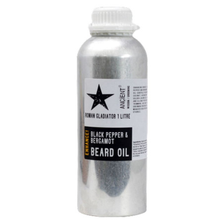 Huile à barbe 1 litre - Roman Gladiator - Améliorez !