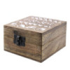 Coffret en bois blanchi à la chaux - Design slave 4x4