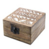 Coffret en bois blanchi à la chaux - Design slave 4x4