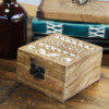 Coffret en bois blanchi à la chaux - Design slave 4x4