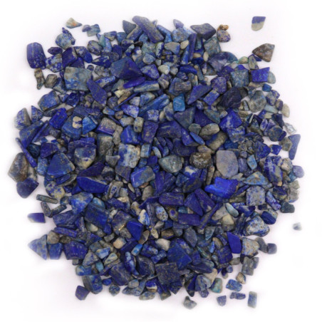Éclats de pierres précieuses lapis-lazuli en vrac - 1 kg