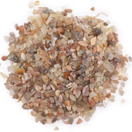 Éclats de pierre de lune en vrac - 1 kg