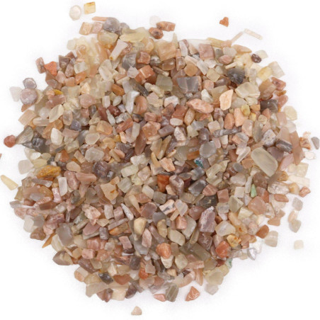 Éclats de pierre de lune en vrac - 1 kg