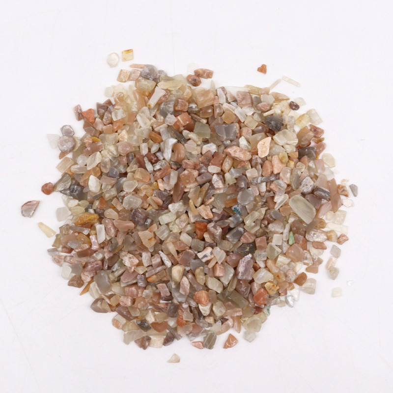 Éclats de pierre de lune en vrac - 1 kg