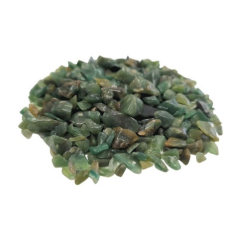 Avenurine verte (éclats de pierres précieuses) en vrac - 1 kg