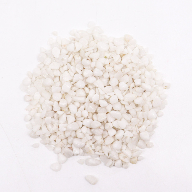 Éclats de pierres précieuses en quartz blanc en vrac - 1 kg