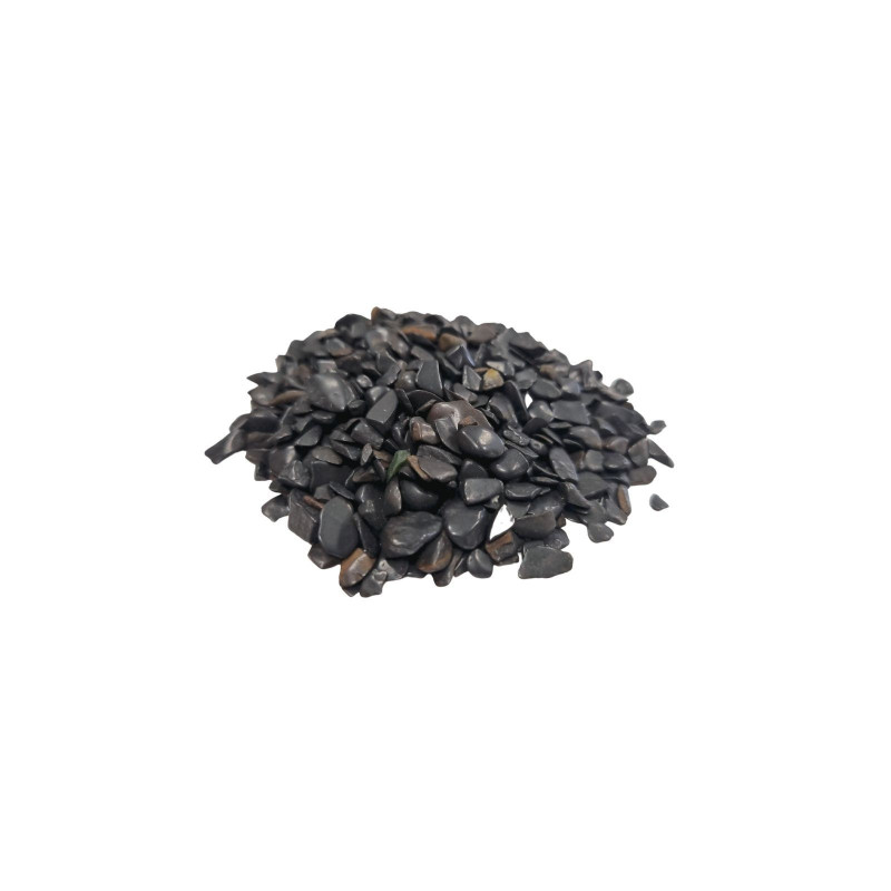 Éclats de tourmaline noire en vrac - 1 kg