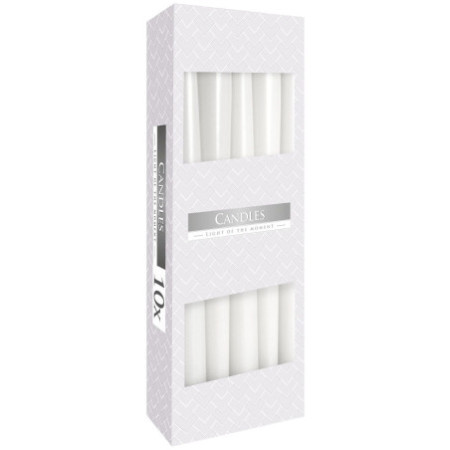 Bougie conique - Blanche