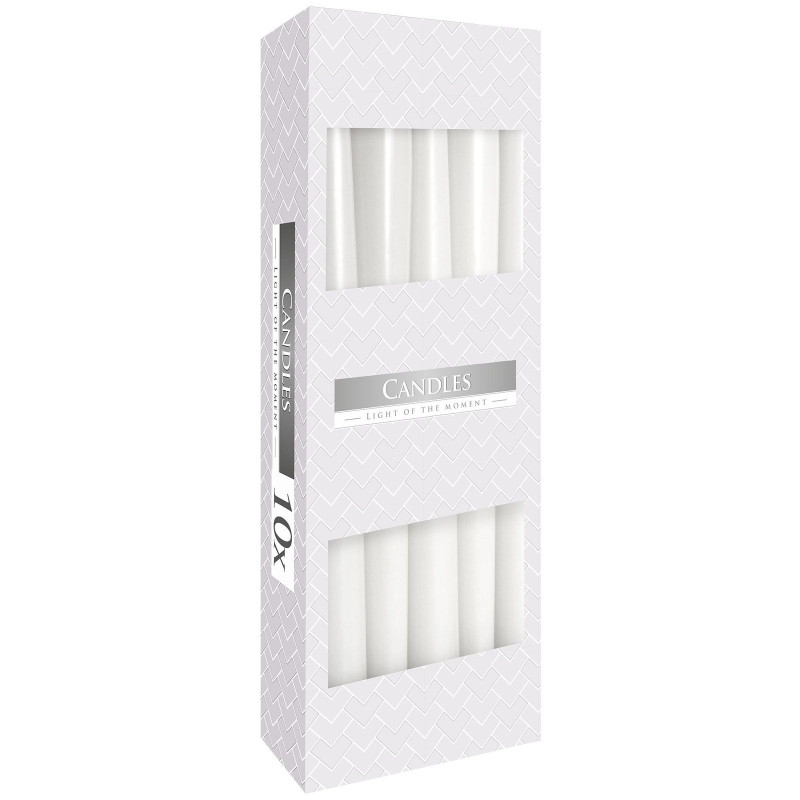 Bougie conique - Blanche