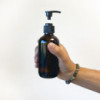 Bouteille ambrée de 250 ml avec pompe