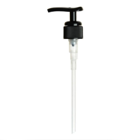 Pompe noire pour flacon en verre de 250 ml