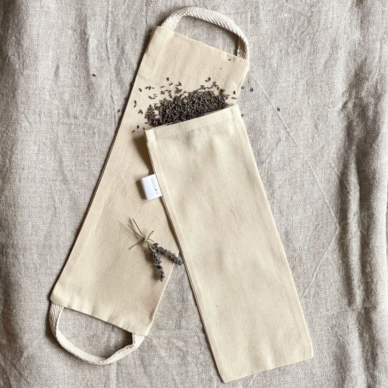 Oreiller en sac de blé naturel de 227 g - Non imprimé