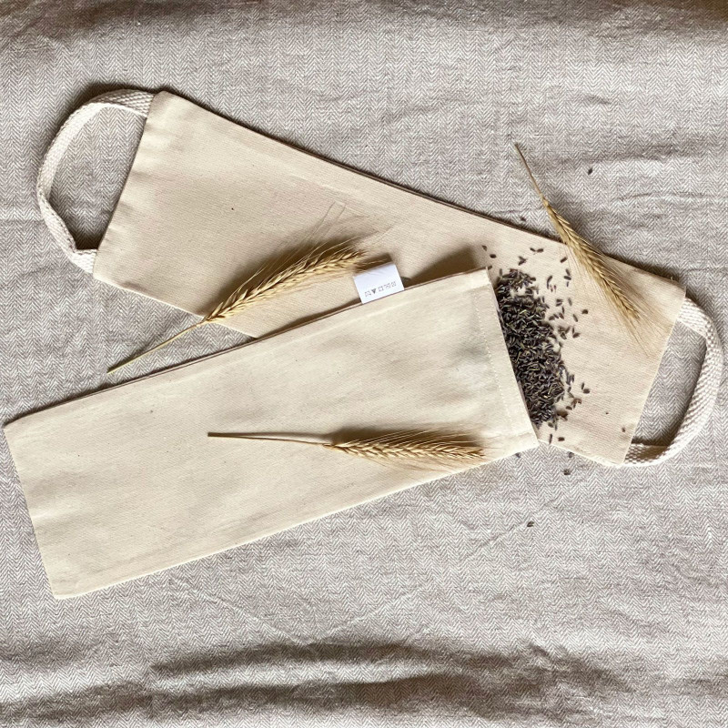 Oreiller en sac de blé naturel de 227 g - Non imprimé