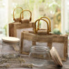 Sac cadeau 100 % naturel - Un pot