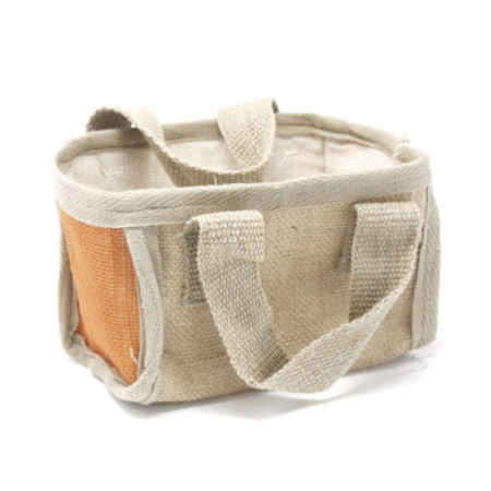 Mini panier à provisions - 16x10x12cm - Curcuma