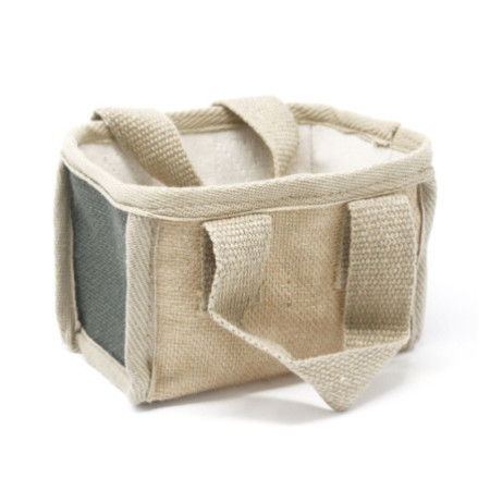 Mini panier à provisions - 16x10x12cm - Anthracite