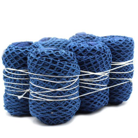 Sac en maille pur coton - Denim
