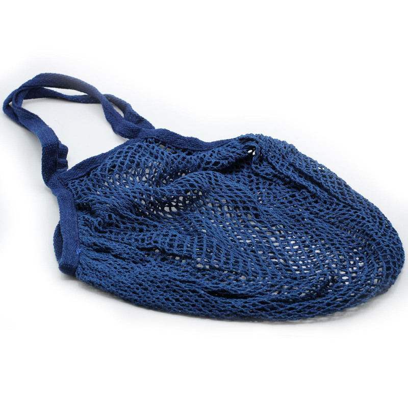 Sac en maille pur coton - Denim