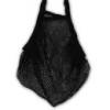 Sac en maille de coton pur - Noir
