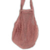 Sac en filet de coton pur - Rose