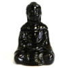 Brûleur à huile Bouddha assis - Noir