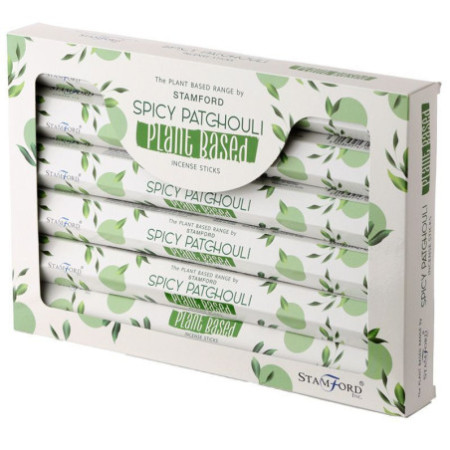 Bâtonnets d'encens à base de plantes - Patchouli épicé