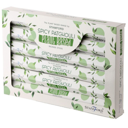 Bâtonnets d'encens à base de plantes - Patchouli épicé