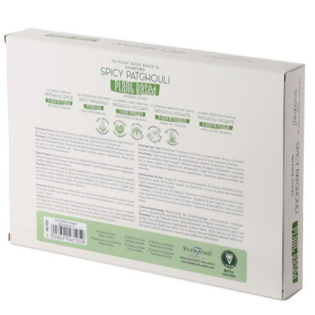 Bâtonnets d'encens à base de plantes - Patchouli épicé
