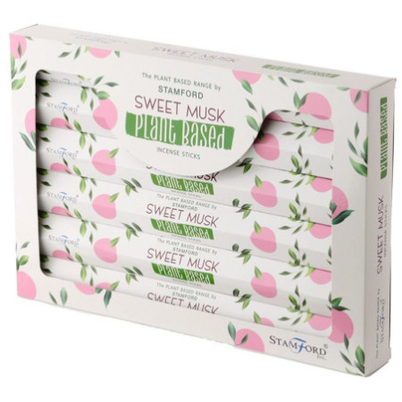 Bâtonnets d'encens à base de plantes - Sweet Musk