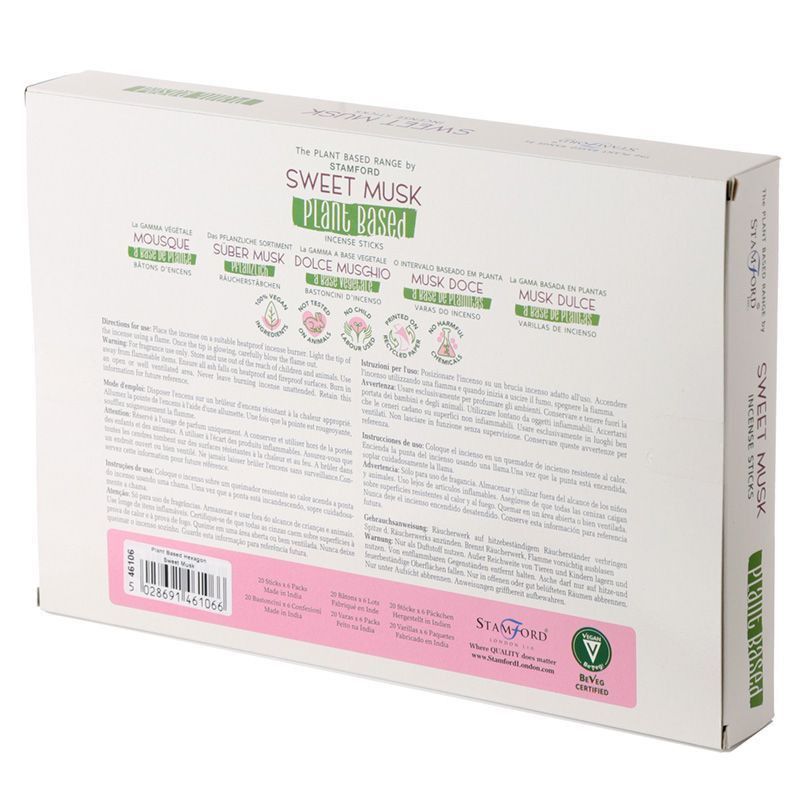 Bâtonnets d'encens à base de plantes - Sweet Musk