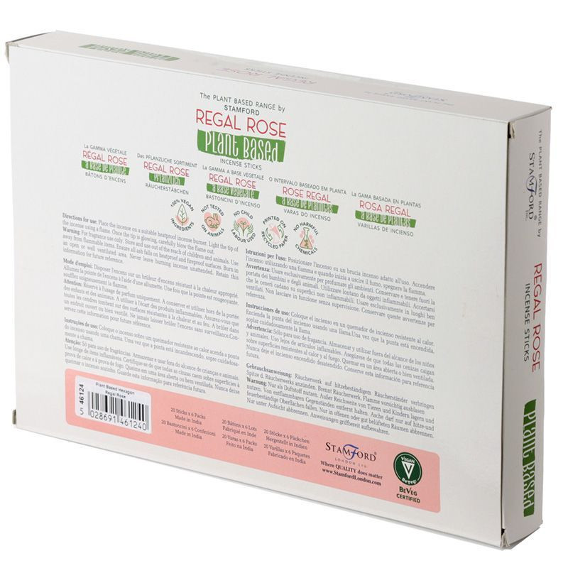 Bâtonnets d'encens à base de plantes - Regal Rose